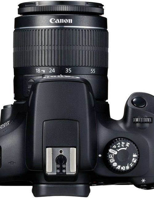 Load image into Gallery viewer, Canon EOS 4000D / Rebel T100 DSLR Camera + EF-S 18-55Mm Lens + Sandisk 64GB Memory Card +  Bundle
