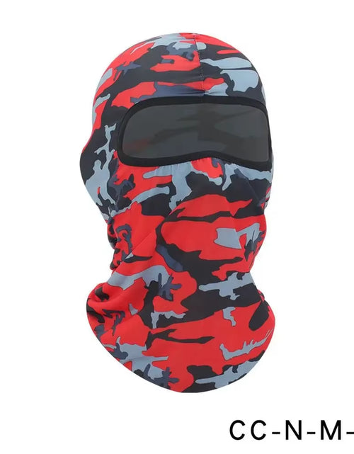 Load image into Gallery viewer, Balaclava Motorcycle Face Mask Moto Helmet Bandana Hood Ski Neck Full Face Mask Windproof Dustproof Face Shield Men&#39;S Biker Mask
