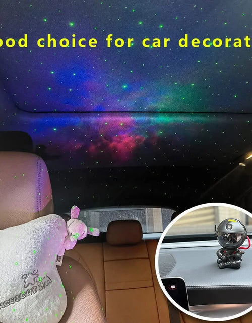 Load image into Gallery viewer, Astronaut Galaxy Projector Lamp Astronaut Starry Sky Projector LED Star Projector Space Projector Night Light with Remote Control for Bedroom Party Home Decor
