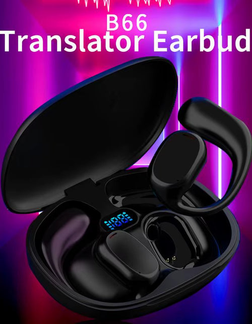 Load image into Gallery viewer, Translating Headphones Language Translator Headsets Multi-Language Smart Translation Wireless Headset for Travel Learning
