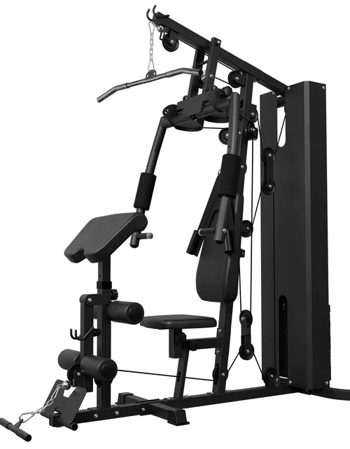 Load image into Gallery viewer, Home Gym Station, Workout Station with 150LBS Weight Stack
