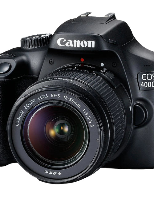 Load image into Gallery viewer, Canon EOS 4000D / Rebel T100 DSLR Camera + EF-S 18-55Mm Lens + Sandisk 64GB Memory Card +  Bundle
