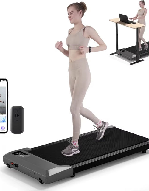 Load image into Gallery viewer, 2024 Upgrade Walking Pad - Raceable Smart under Desk Treadmill with Rewards Program, Quick Setup, 2.5HP, App/Remote Control, LED
