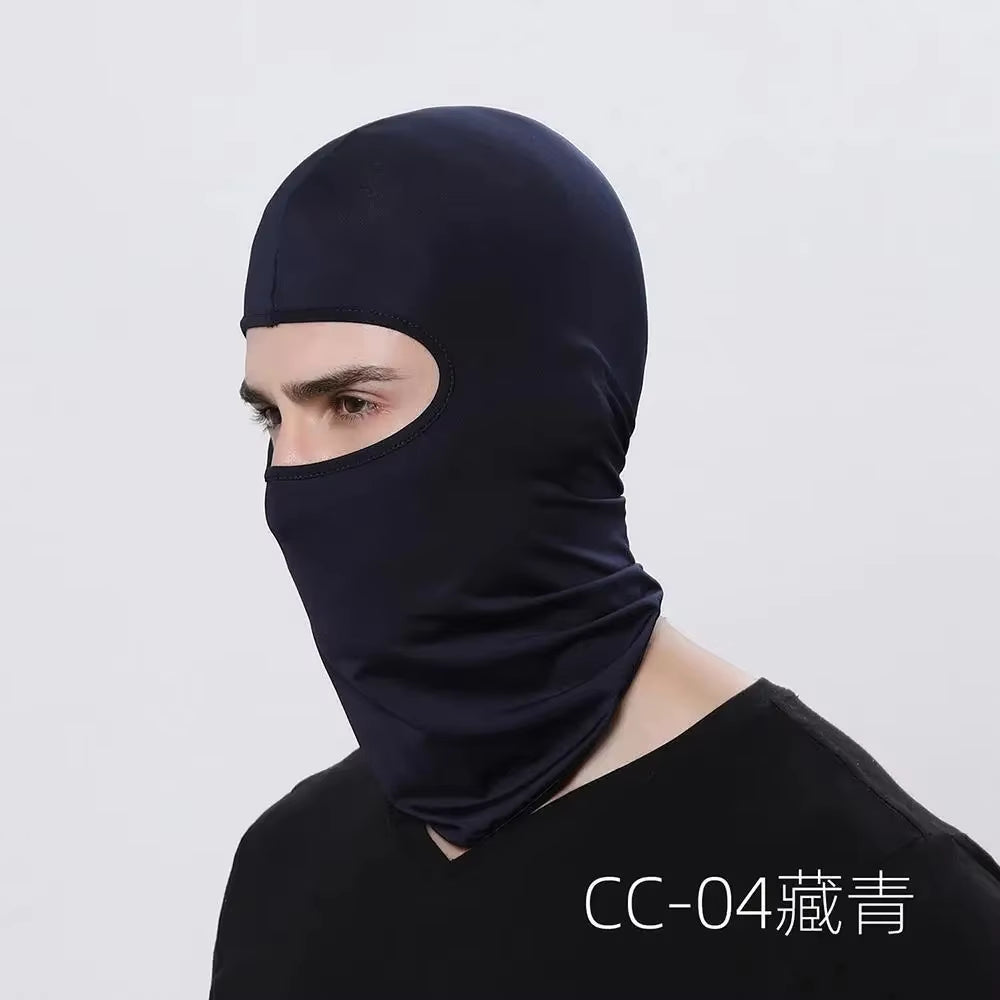 Balaclava Motorcycle Face Mask Moto Helmet Bandana Hood Ski Neck Full Face Mask Windproof Dustproof Face Shield Men'S Biker Mask