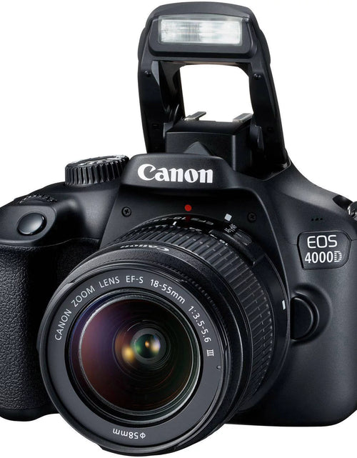 Load image into Gallery viewer, Canon EOS 4000D / Rebel T100 DSLR Camera + EF-S 18-55Mm Lens + Sandisk 64GB Memory Card +  Bundle
